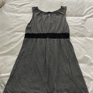 Navy and white striped tunic from express